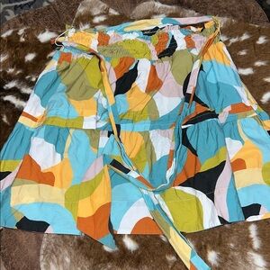 Anthropologie Printed Mini Skirt – Size S‎ #3